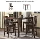 Bennox Brown 6 Piece Rectangular Dining Room Set