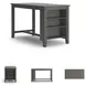 Caitbrook Gray Rectangular Counter Height Dining Table