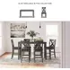 Caitbrook Gray 7 Piece Counter Height Dining set