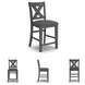 Caitbrook Gray 7 Piece Counter Height Dining set