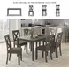 Caitbrook Gray 7 Piece Rectangular Dining Table Set