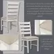 Skempton White And Light Brown Dining Chair Set Of 2