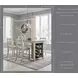 Skempton White And Light Brown Counter Height Dining Table