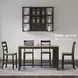 Gesthaven Natural And Brown Rectangular Counter Height Dining Table
