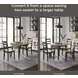 Gesthaven Natural And Brown Drop Leaf Round Dining Table