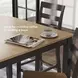 Gesthaven Natural And Brown 5 Piece Counter Height Dining Set