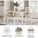 Gesthaven Natural And White Side Chair Set Of 2