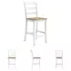 Gesthaven Natural And White Counter Height Stool Set Of 2