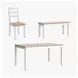 Gesthaven Natural And White 6 Piece Dining Set