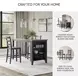 Gesthaven Natural And Blue Counter Height Stool Set Of 2