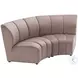 Garbi Beige Velvet 4 Piece Modular Sectional