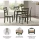 Gesthaven Natural And Green Side Chair Set Of 2