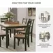 Gesthaven Natural And Green Side Chair Set Of 2