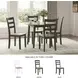 Gesthaven Natural And Green Side Chair Set Of 2
