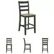 Gesthaven Natural And Green Counter Height Stool Set Of 2