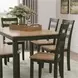 Gesthaven Natural And Green 6 Piece Dining Set
