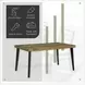 Blondon Brown And Black 7 Piece Dining Set
