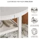 Erinberg Antique White 5 Piece Dining Set