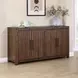 Auburn Dark Brown 4 Door Server