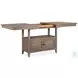 Paxton Place Dovetail Grey Extendable Counter Height Dining Table