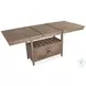 Paxton Place Dovetail Grey Extendable Counter Height Dining Table
