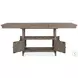 Paxton Place Dovetail Grey Extendable Counter Height Dining Table