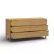 Oodle Natural Ash 6 Drawer Dresser