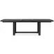 Plum Creek Ravenwood Black 104" Extendable Rectangular Dining Table