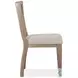 Ainsley Cerused Khaki Side Chair Set Of 2