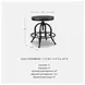 Valebeck Brown Swivel Bar Stool Set of 2