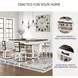 Valebeck White And Brown Storage Counter Height Dining Table