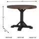 Valebeck Multi Counter Height Dining Table