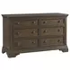 Olivia Rosewood 6 Drawer Dresser