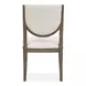 Westbourne White Upholstered Side Chair Set of 2
