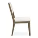 Westbourne White Upholstered Side Chair Set of 2