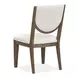Westbourne White Upholstered Side Chair Set of 2