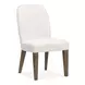 Westbourne White Upholstered Host Chair Set of 2