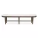 Westbourne White Upholstered Dining Bench