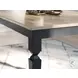Mendinfort Grayish Brown and Black Dining Table