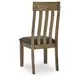 Broxtyn Light Brown Upholstered Dining Chair