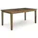 Broxtyn Light Brown 78" Extendable Rectangular Counter Height Dining Table