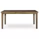 Broxtyn Light Brown 78" Extendable Rectangular Counter Height Dining Table