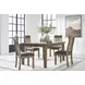 Broxtyn Light Brown 78" Extendable Rectangular Dining Table