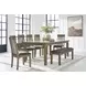 Broxtyn Light Brown Extendable Rectangular Dining Room Set