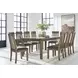 Broxtyn Light Brown Extendable Rectangular Dining Room Set