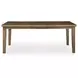 Broxtyn Light Brown 78" Extendable Rectangular Dining Table