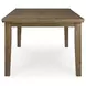 Broxtyn Light Brown 78" Extendable Rectangular Dining Table