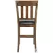 Ralene Medium Brown Extendable Rectangular Counter Height Dining Room Set