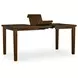 Ralene Medium Brown 78" Extendable Rectangular Counter Height Dining Table