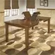 Ralene Medium Brown Rectangular Butterfly Extendable Dining Table